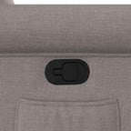 Fauteuil Verstelbaar Stof Taupe