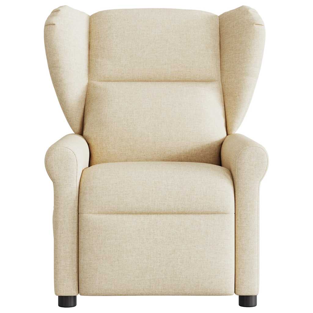 Fauteuil Verstelbaar Stof Kleurig Crème