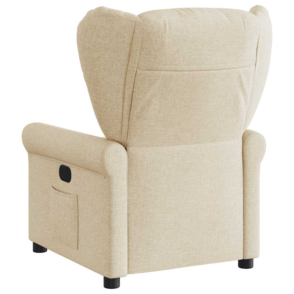 Fauteuil Verstelbaar Stof Kleurig Crème