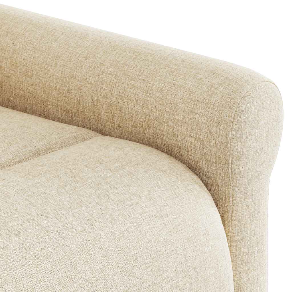Fauteuil Verstelbaar Stof Kleurig Crème