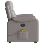 Massagestoel Verstelbaar Stof Taupe