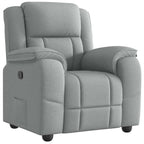 Fauteuil Verstelbaar Stof Lichtgrijs
