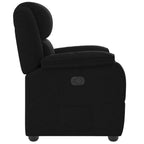 Fauteuil Verstelbaar Stof Zwart