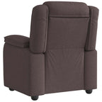 Fauteuil Verstelbaar Stof Donkerbruin