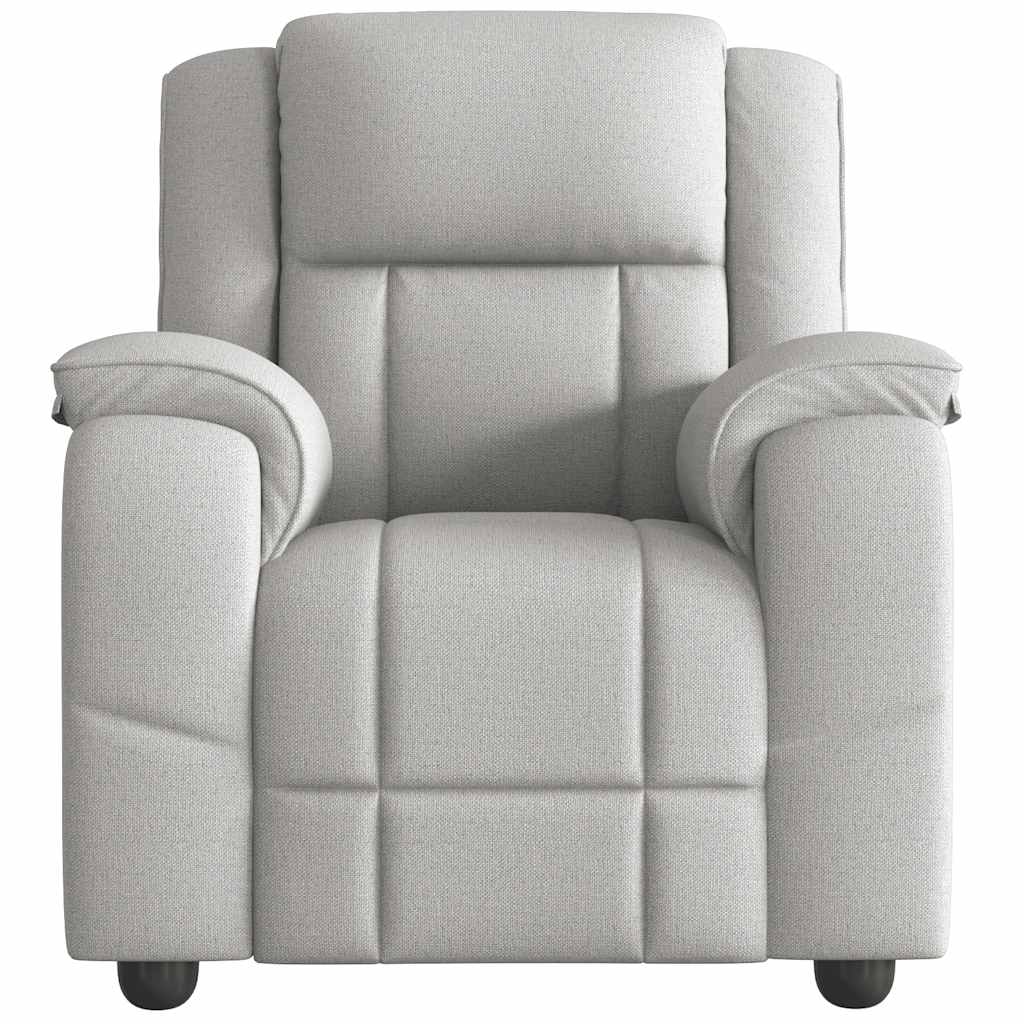 Fauteuil Verstelbaar Stof Wolk Grijs Wolkengrijs