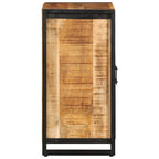 Dressoir 55X35X70 Cm Massief Ruw Mangohout