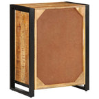 Dressoir 55X35X70 Cm Massief Ruw Mangohout