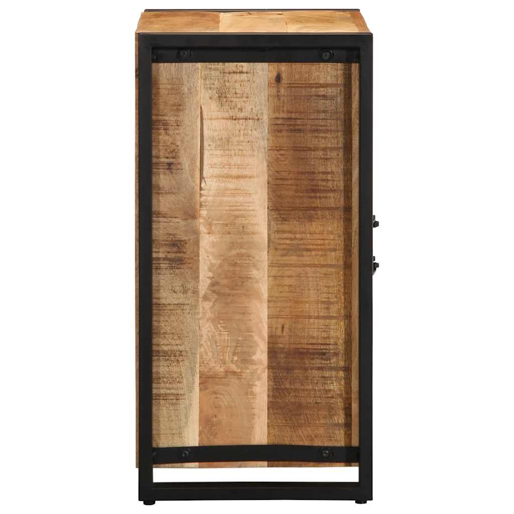 Dressoir 55X35X70 Cm Massief Ruw Mangohout
