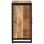Dressoir 55X35X70 Cm Massief Ruw Mangohout