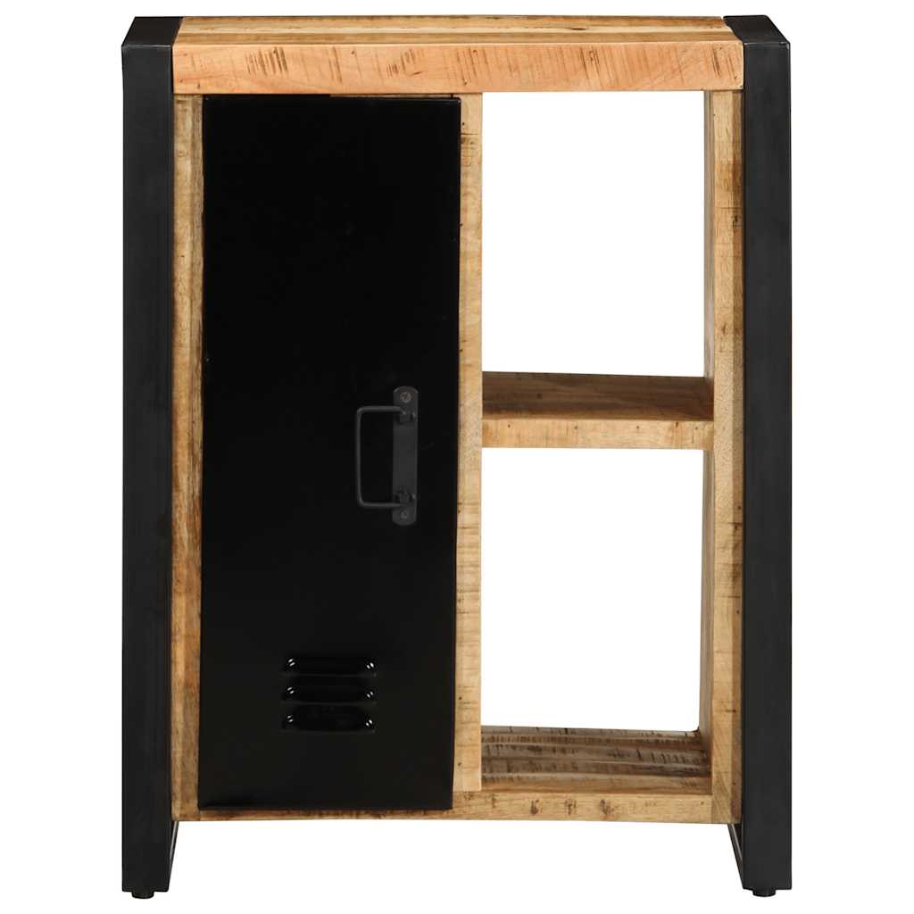 Dressoir 55X35X70 Cm Massief Ruw Mangohout