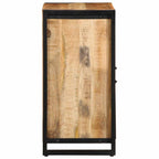 Dressoir 55X35X70 Cm Massief Ruw Mangohout