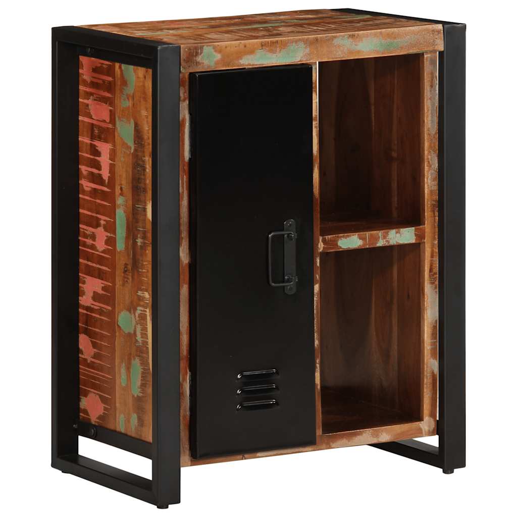 Dressoir 55X35X70 Cm Massief Ruw Mangohout
