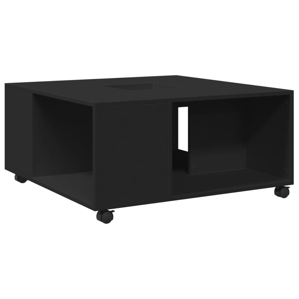 Salontafel 80X80X40 Cm Bewerkt Hout