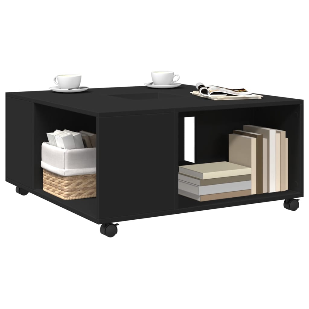 Salontafel 80X80X40 Cm Bewerkt Hout