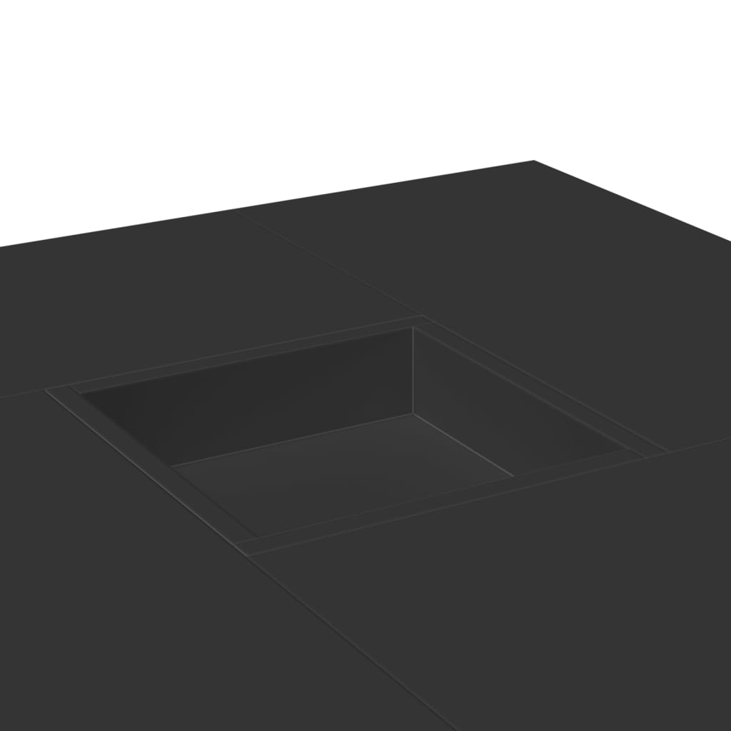Salontafel 80X80X40 Cm Bewerkt Hout