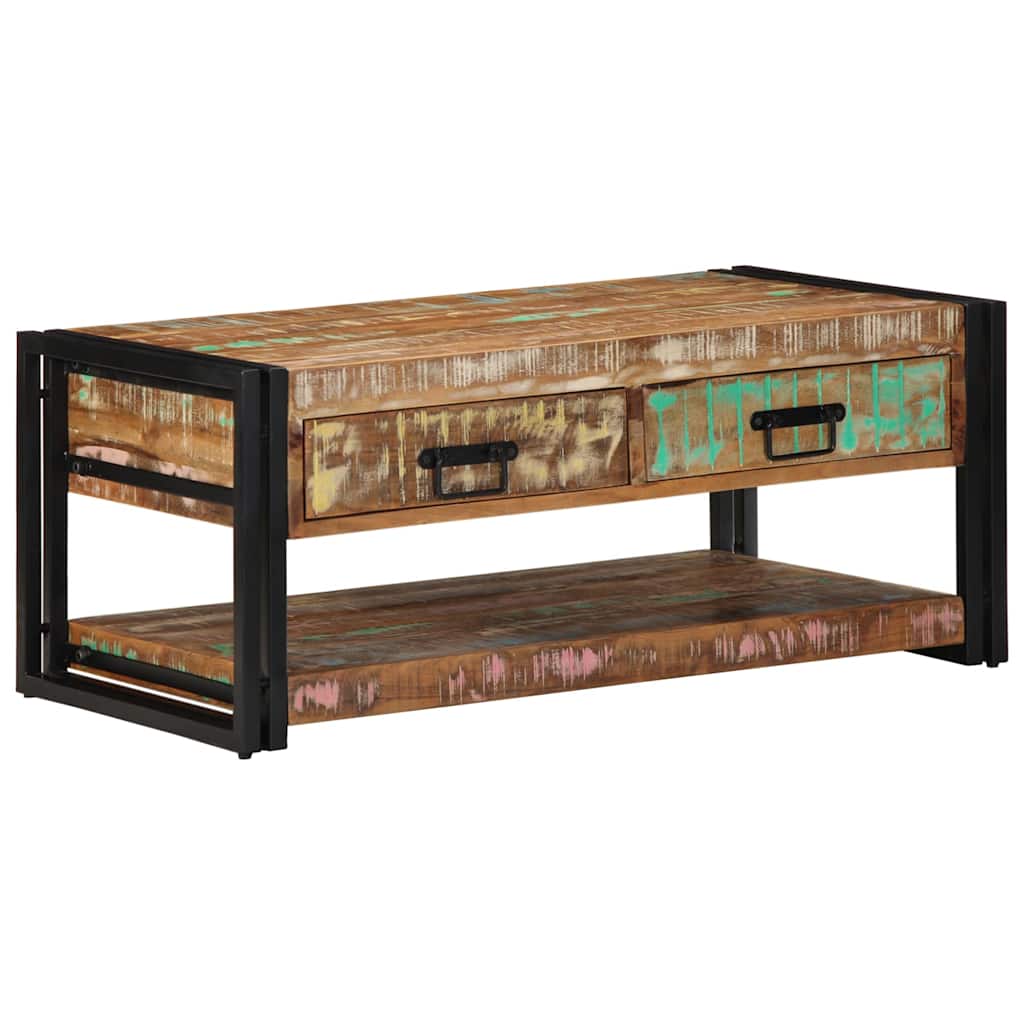Salontafel 90X50X38 Cm Meerkleurig