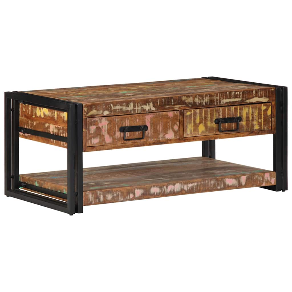 Salontafel 90X50X38 Cm Meerkleurig