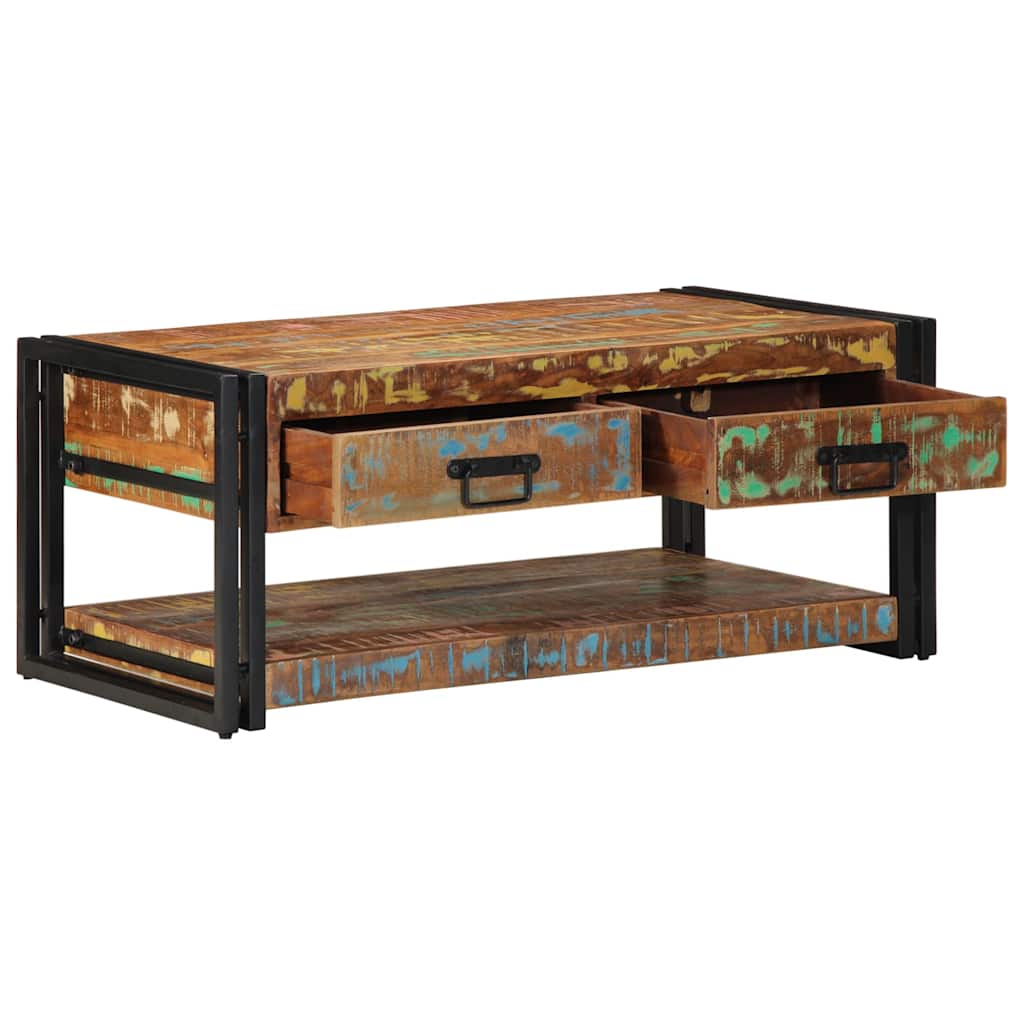 Salontafel 90X50X38 Cm Meerkleurig