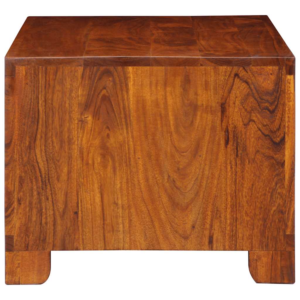 Salontafel 90X50X40 Cm Massief Acaciahout Multikleur