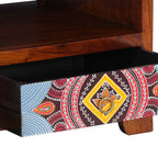 Salontafel 90X50X40 Cm Massief Acaciahout Multikleur