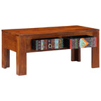 Salontafel 90X50X40 Cm Massief Acaciahout Multikleur