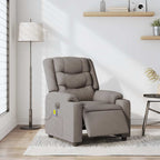 Massagestoel Stof Taupe