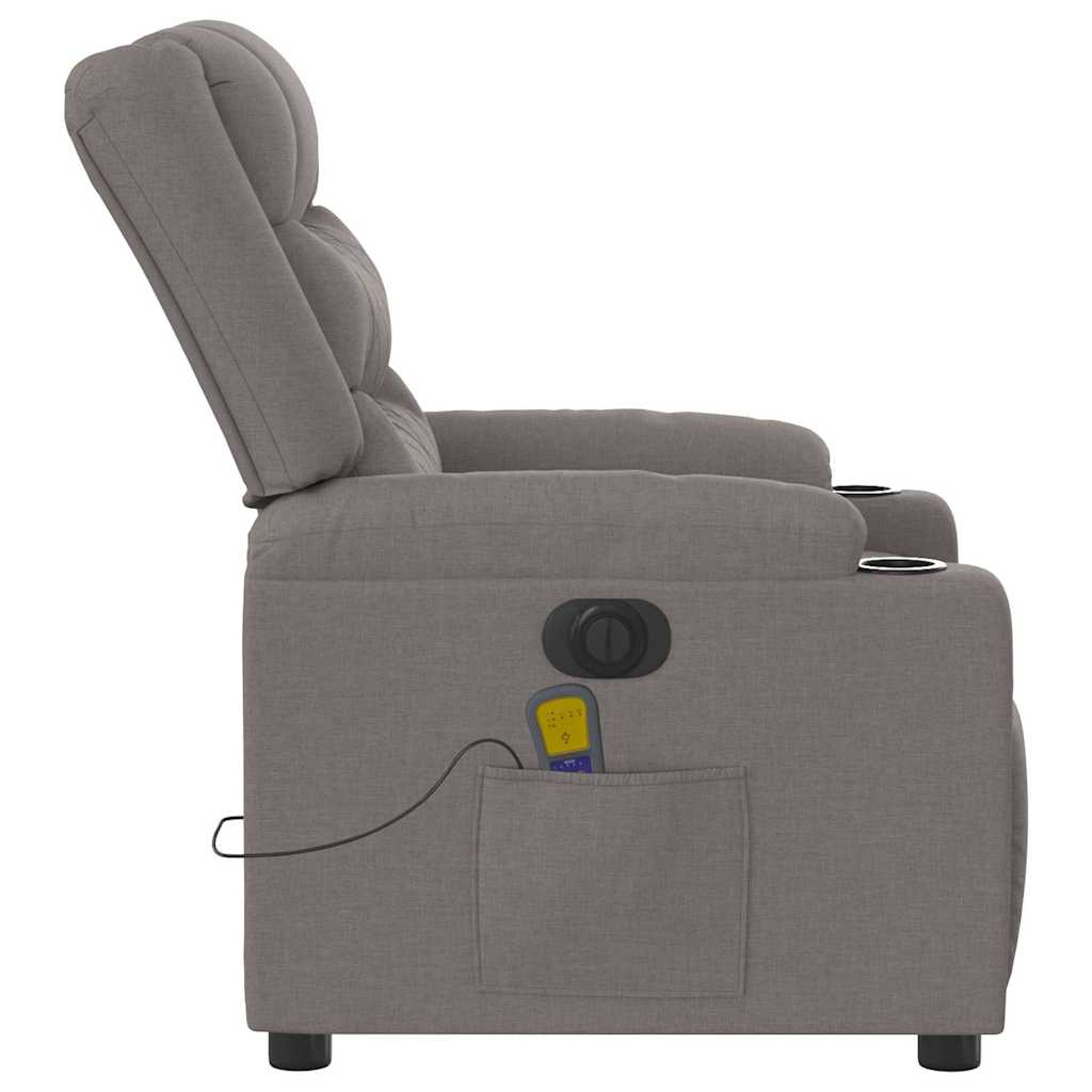 Massagestoel Stof Taupe