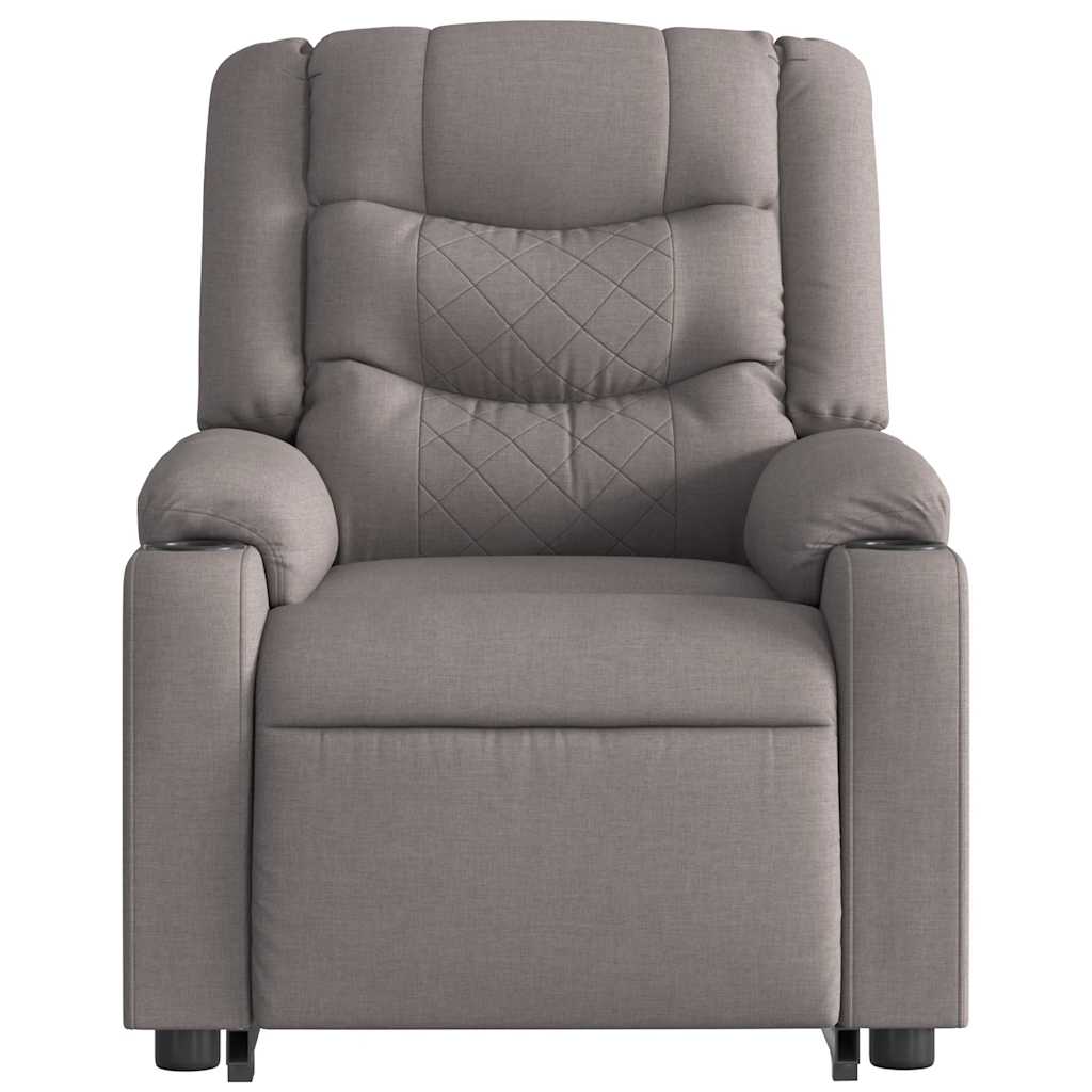 Sta-Op-Stoel Stof Taupe