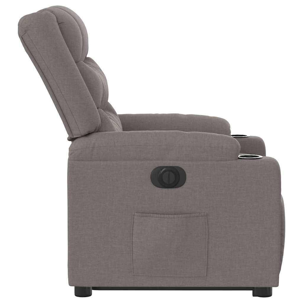 Sta-Op-Stoel Stof Taupe