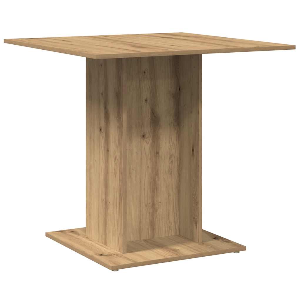 Eettafel 80X80X75 Cm Bewerkt Hout