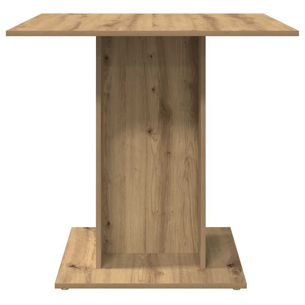 Eettafel 80X80X75 Cm Bewerkt Hout