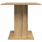 Eettafel 80X80X75 Cm Bewerkt Hout