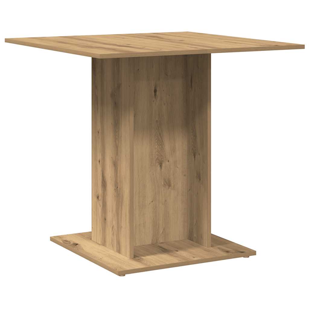 Eettafel 80X80X75 Cm Bewerkt Hout