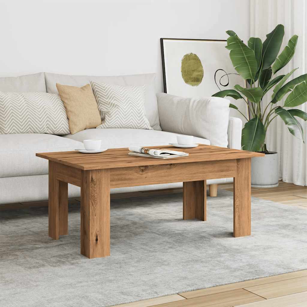 Salontafel Bewerkt Hout