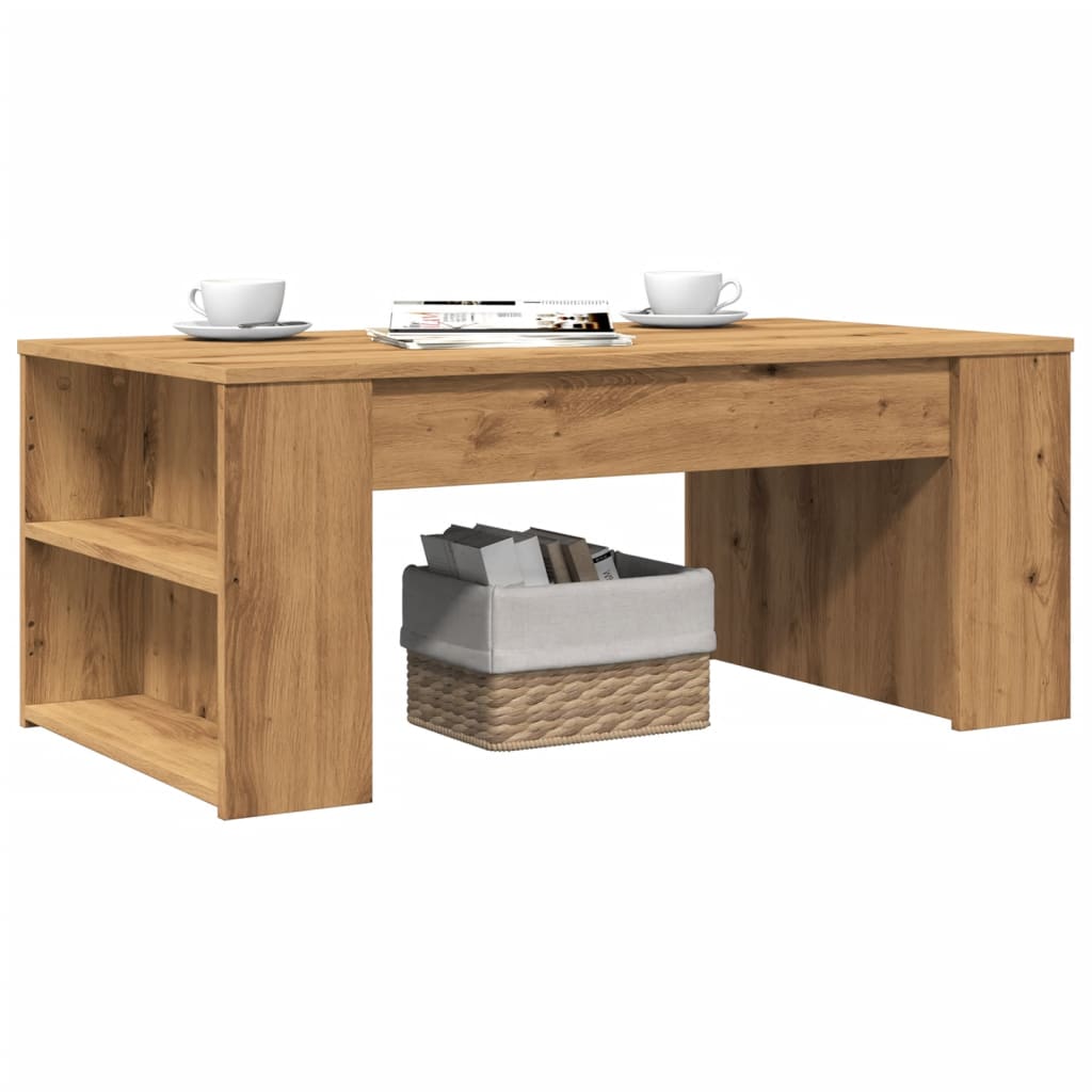 Salontafel 102X55X42 Cm Bewerkt Hout