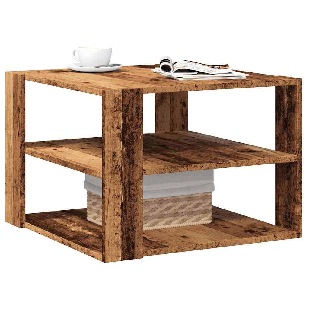 Salontafel 59,5X59,5X40 Cm Bewerkt Hout Ig