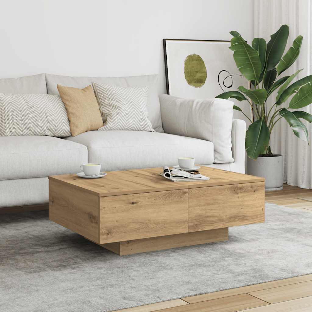 Salontafel Bewerkt Hout