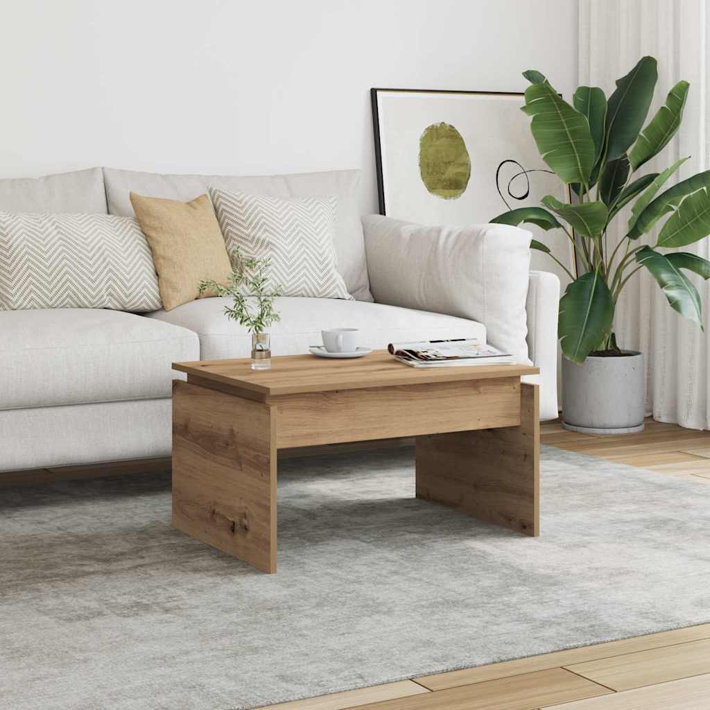 Salontafel 68X50X38 Cm Bewerkt Hout