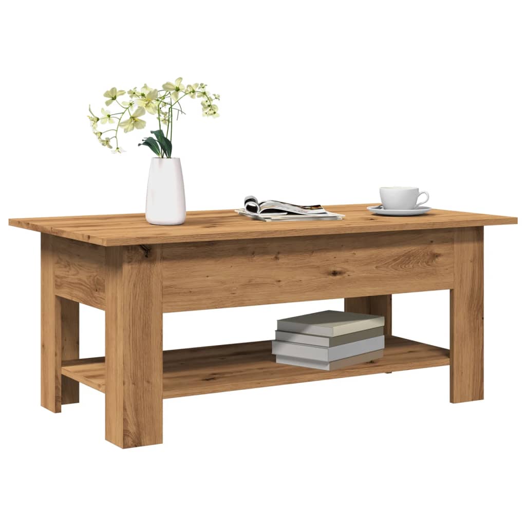 Salontafel Bewerkt Hout