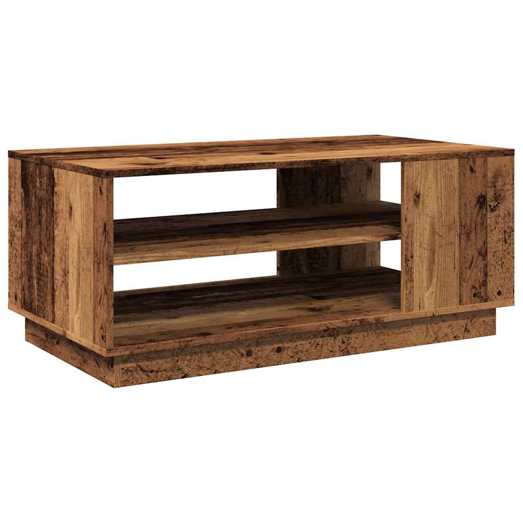 Salontafel Bewerkt Hout Kleurig