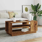 Salontafel Bewerkt Hout Kleurig