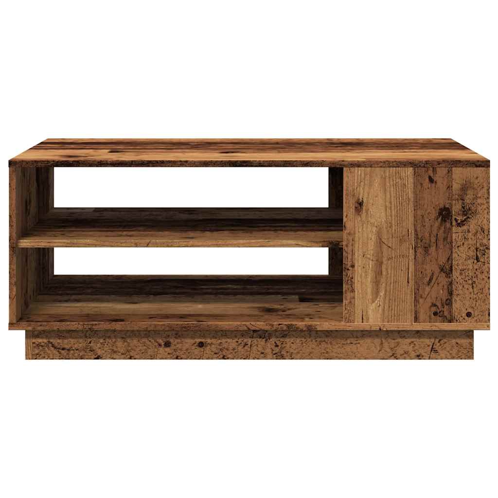 Salontafel Bewerkt Hout Kleurig