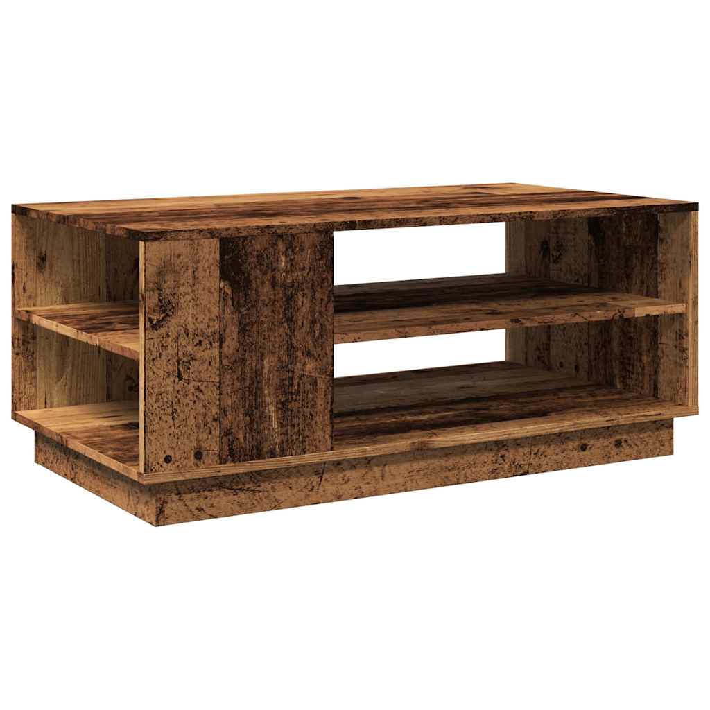 Salontafel Bewerkt Hout Kleurig