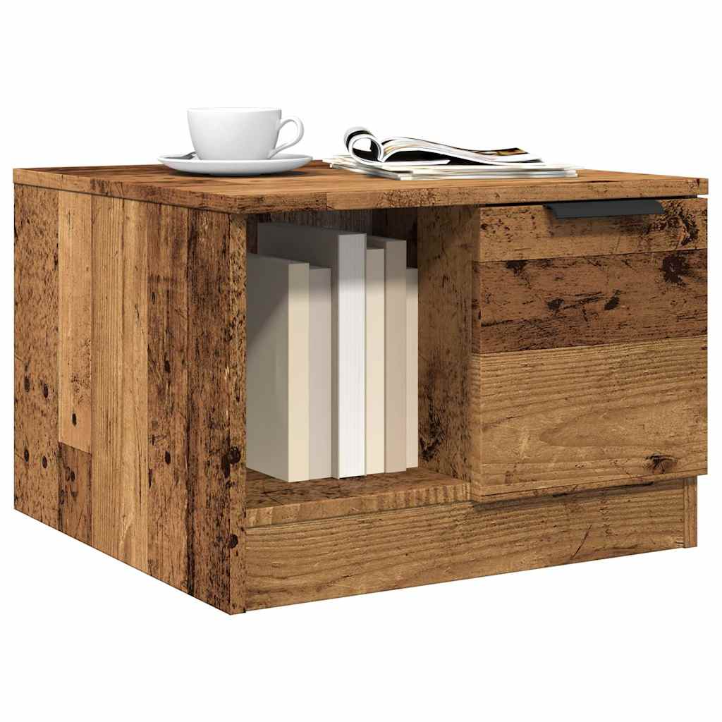 Salontafel 50X50X36 Cm Bewerkt Hout Kleurig