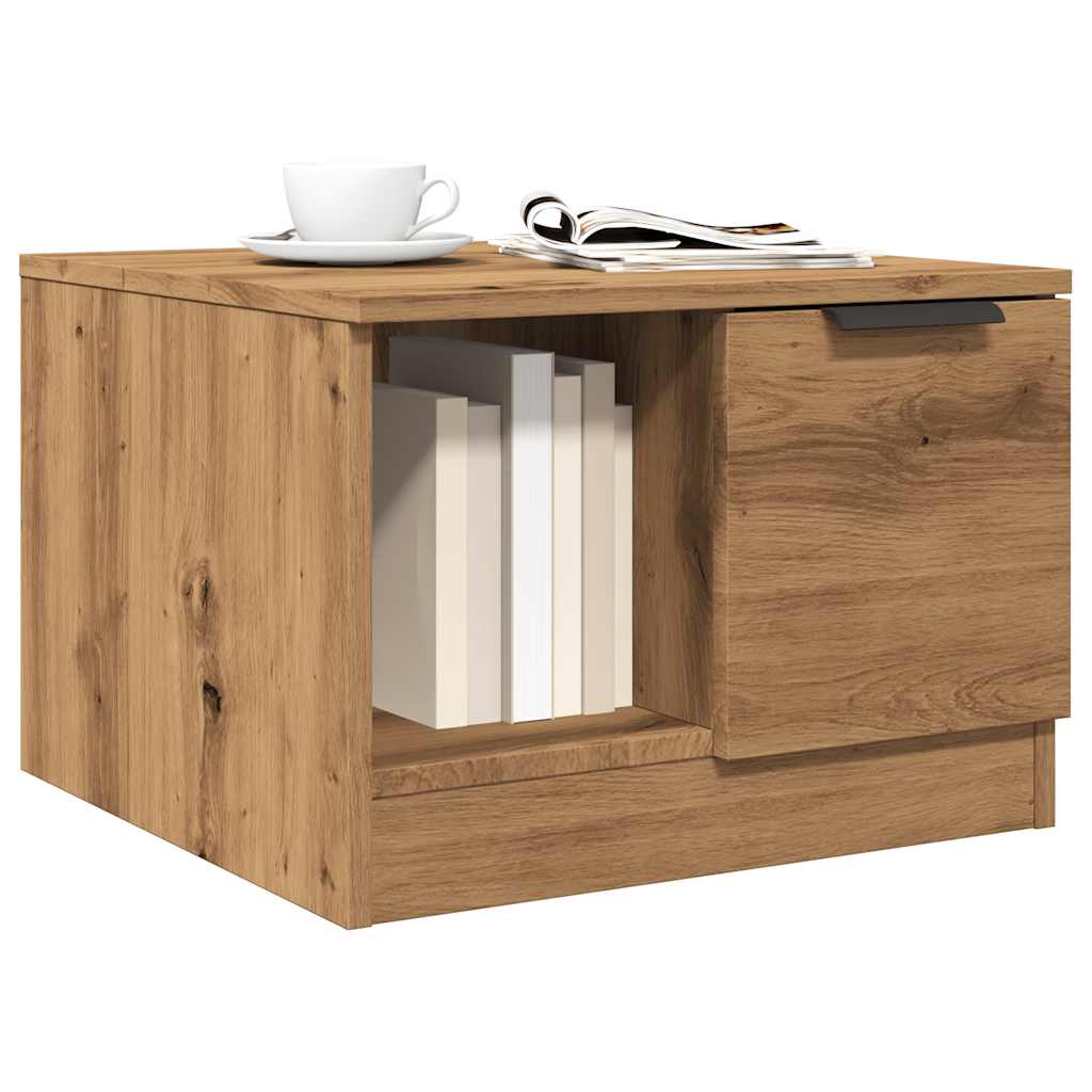 Salontafel 50X50X36 Cm Bewerkt Hout Kleurig