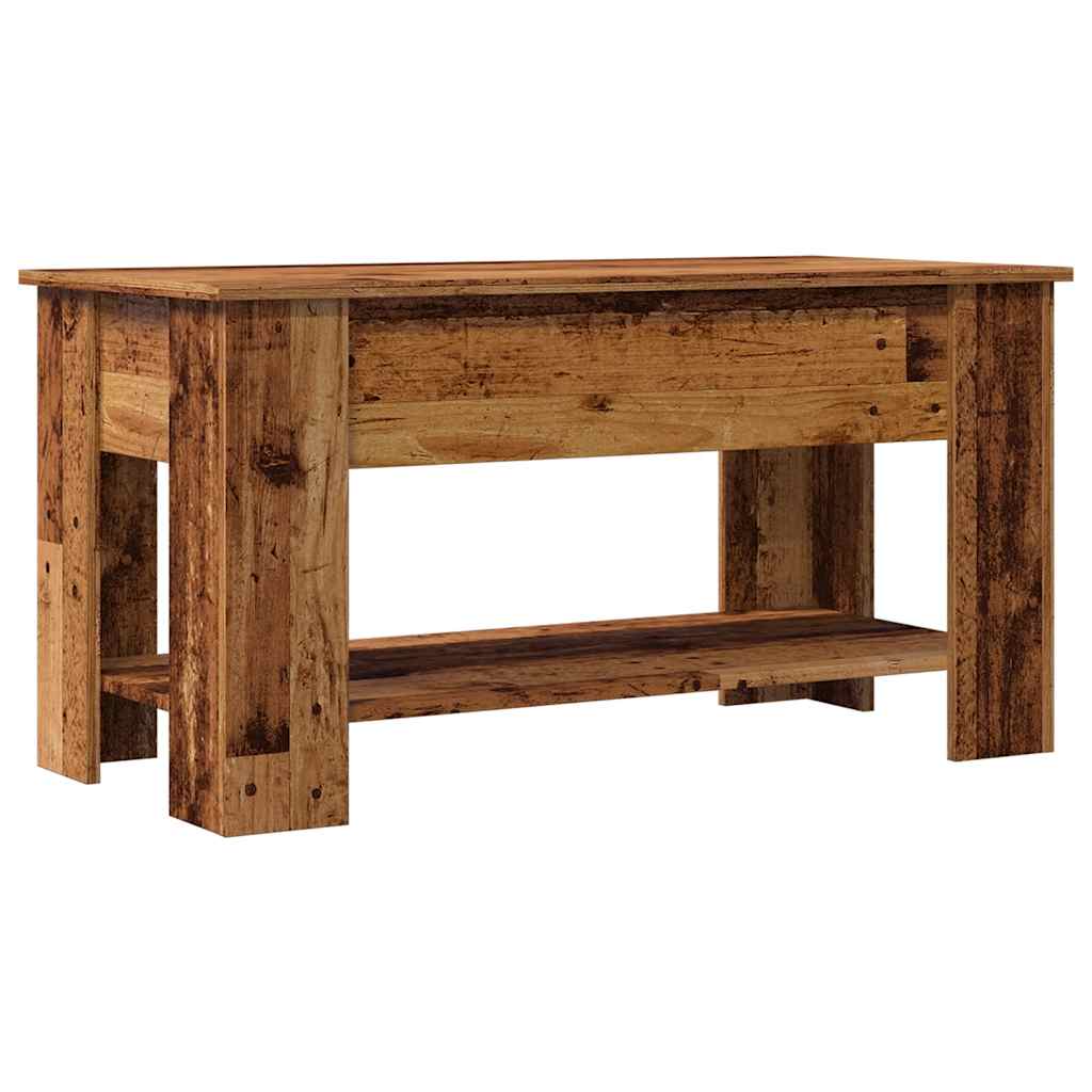 Salontafel Bewerkt Hout Kleurig