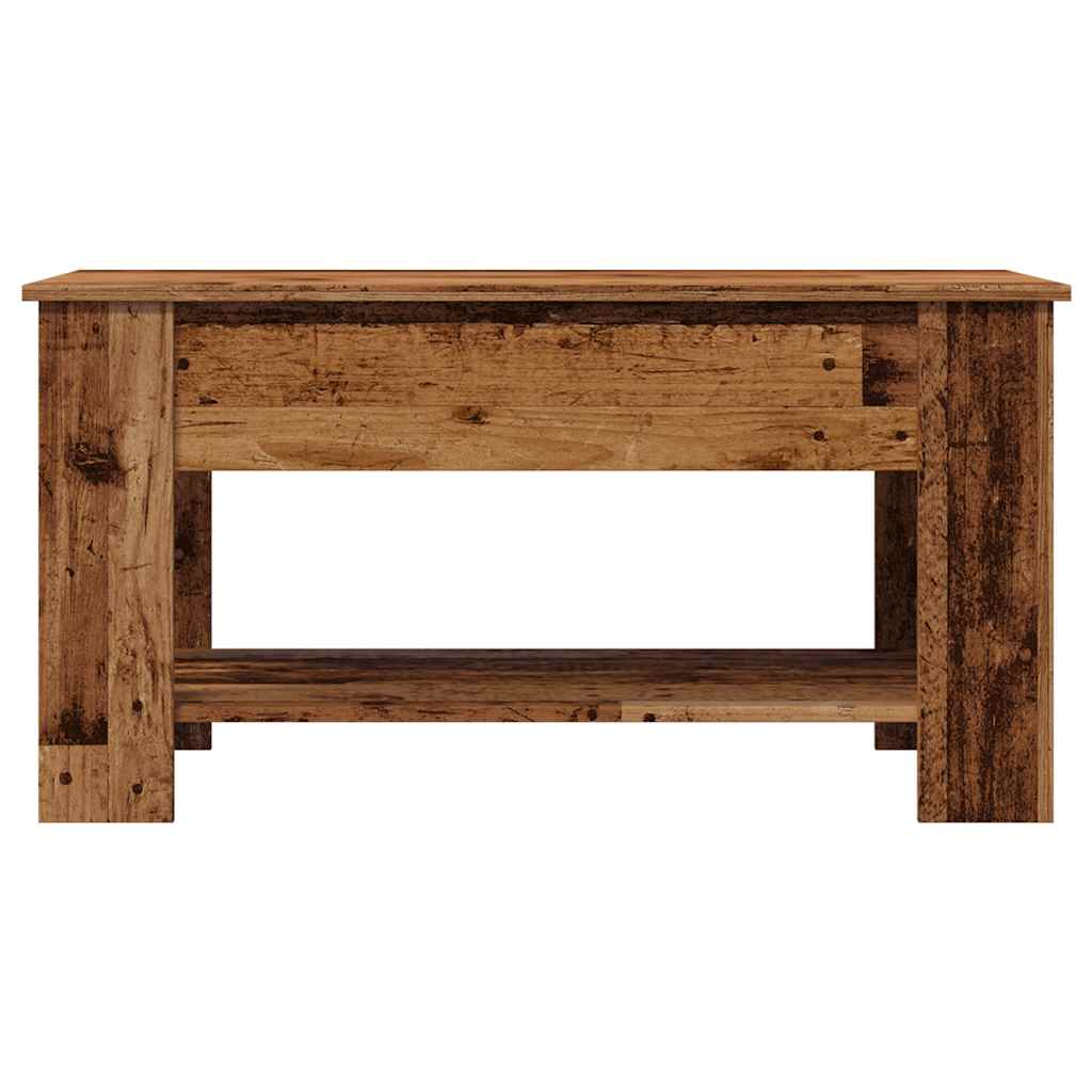 Salontafel Bewerkt Hout Kleurig