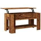 Salontafel Bewerkt Hout Kleurig