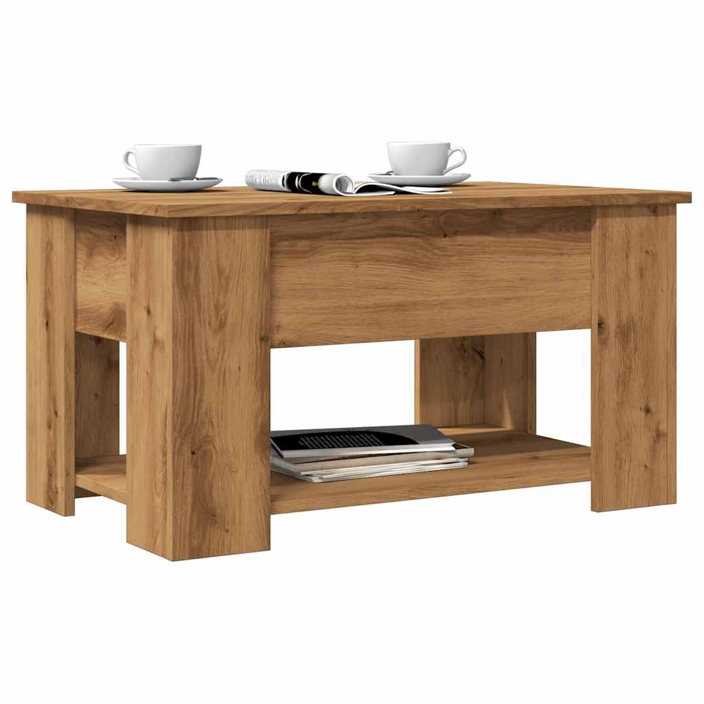 Salontafel Bewerkt Hout Kleurig