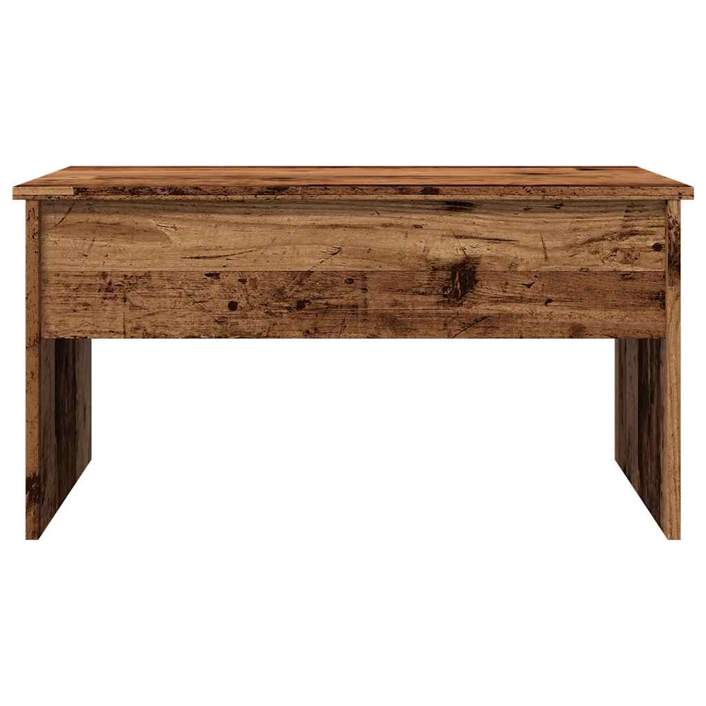 Salontafel 80X50,5X41,5 Cm Bewerkt Hout Kleurig